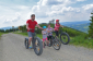 Panoramatická jízda na horské koloběžce